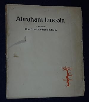 Abraham Lincoln: An Address