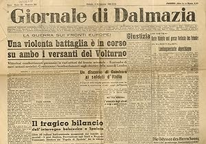 GIORNALE di Dalmazia. Anno III. Numero 264. Sabato, 6 novembre 1943.
