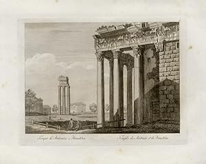 Tempio di Antonino e Faustina / Temple de Antonin et Faustine.