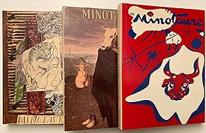 Minotaure. Revue Artistique et Littéraire - Trois volumes: 1933; 1934-1936; 1936-1939.