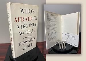 WHO'S AFRAID OF VIRGINIA WOOLF? A Play. Signed