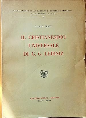 Il cristianesimo universale di G. G. Leibniz