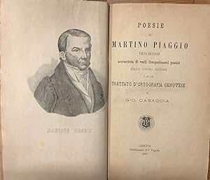 Poesie di Martino Piaggio.