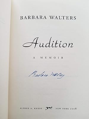 Audition - A Memoir