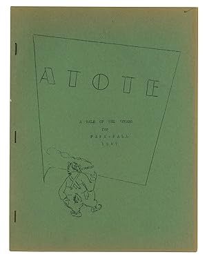 ATOTE: A Tale of the 'Evans. Volume V, Number 1. Fall 1947