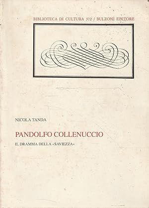 Pandolfo Collenuccio : il dramma della saviezza