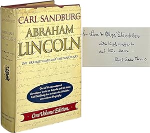 Abraham Lincoln One Volume Edition; The Prairie Years and The War Years