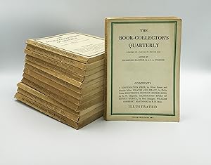 The Book-Collector's Quarterly. Numbers IV-X, XII-XVII, 1931-1935