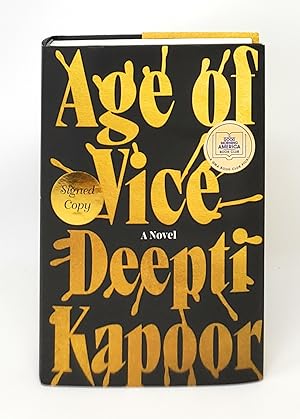 Age of Vice SIGNED FIRST EDITION