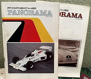 Porsche Panorama January - April, June - October 1980 9 Issues, Vol XXV No 1-4 & 6-10