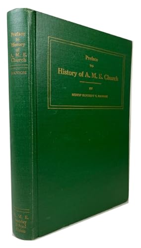 Preface to History of A. M. E. Church