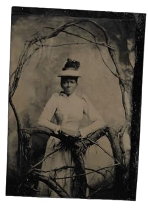 African American Woman's 19th Cent. Tintype Photograph