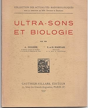 Ultra-sons et biologie / Ultrasons et biologie