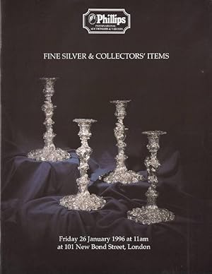 Phillips January 1996 Fine Silver & Collectors Items