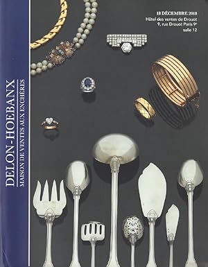 Delon-Hoebanx December 2018 Jewelry, Silver, Objects of Vertu