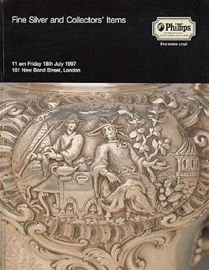 Phillips July 1997 Fine Silver & Collectors Items