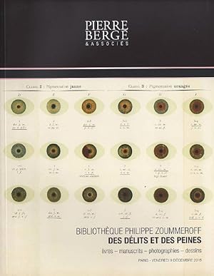 Pierre Berge December 2016 Books-Manuscripts-Photographs-Drawings Library P. Zou