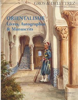 Gros & Delettrez November 2017 Orientalism Books, Autographs & Manuscripts
