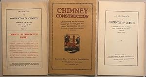 LOT of 2: AN ORDINANCE for CONSTRUCTION of CHIMNEYS: Suitable for Use in Cities and Towns of Any ...