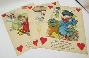 A Trio of Strange Vintage Valentines