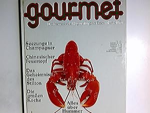 gourmet Herbst 1976 - internationales Magazin für gutes Essen
