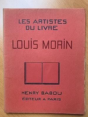 Louis Morin - Les Artistes du Livre