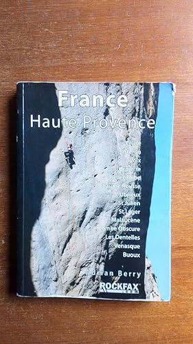 France Haute Provence (Rockfax Guide)