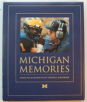 Michigan Memories, Inside Bo Schembechler's Football Scrapbook, Signed