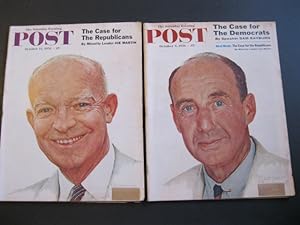 SATURDAY EVENING POST 10/6/56 & 10/13/56 - Two Issues