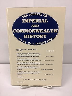 The Journal of Imperial and Commonwealth History, Vol. 26 No. 1, January 1998