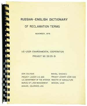 Russian-English Dictionary of Reclamation Terms