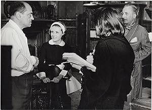Diary of a Chambermaid (Original photograph of Luis Buñuel and Jeanne Moreau on the set of the 19...