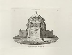 Mausoleo di Adriano. [Ricostruzione].