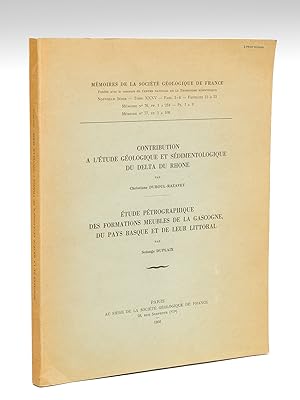 Contribution à l'Etude géologique et sédimentologie du Delta du Rhône par Christiane Duboul-Razav...