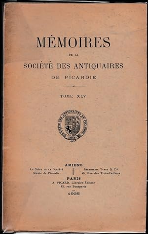 L'abbaye de Saint-Martin-aux-Jumeaux [n° dédié des Mémoires de la Société des antiquaires de Pica...