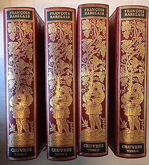 Oeuvres de Rabelais, 4 volumes