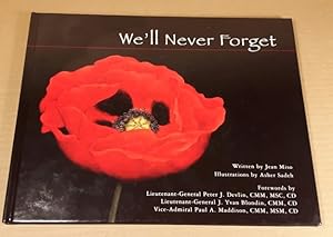 We'll Never Forget -(SIGNED)- and Numbered -(with CD still in plastic case attached to back board)-