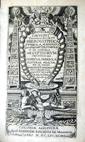 Hieroglyphica, Symbola, Aenigmata seu Polyhistor Symbolic et De Symbolica aegyptiorum sapientia