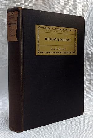 Behaviorism (Lectures-in-Print)