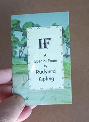 If : A Special Poem By Rudyard Kipling [Miniature Book, Touching Memento; Sending off on adventur...