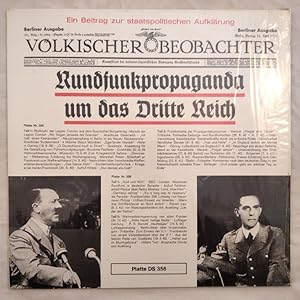 Rundfunkpropaganda um das Dritte Reich [LP].