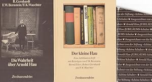 Die Wahrheit über Arnold Hau UND Der kleine Hau - Jubiläumsschrift. 2 Bände.