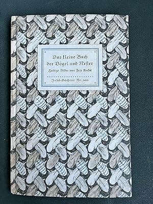 Das klein Buch der Vogel und Nester Farbige Bilder von Fritz Kredel