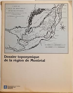 Dossier toponymique de la région de Montréal