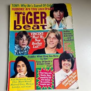 Tiger Beat - Donny Osmond, Tony DeFranco, The Hudsons, et al, July 1975