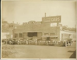 C. 1916 Peabody [Massachusetts] Automobile Garage, Chandlers and Locomobiles