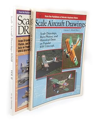 Scale Aircraft Drawings Volume I - World War I Volume II - World War II