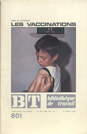 Les vaccinations. Mars 1975.