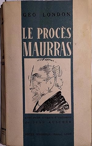 Le procès Maurras.