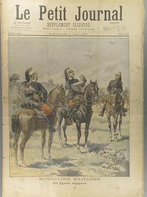 Le Petit journal - Supplément illustré N° 337 : Manoeuvres militaires : Les pigeons voyageurs (Gr...